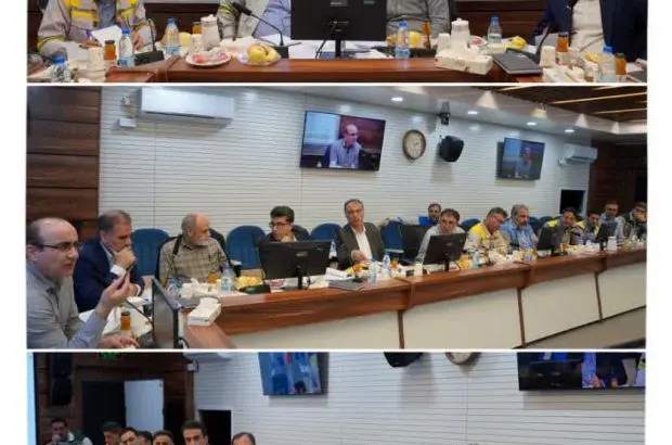 بازدید معاون نظارت بر تولید و زنجیره تأمین گروه صنایع پتروشیمی خلیج‌فارس از پتروشیمی اروند
