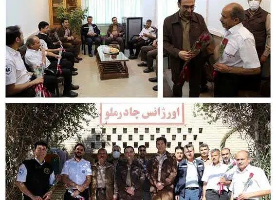 تجلیل از کادر درمان و پرستاران مرکز اورژانس مجتمع معدنی چادرملو
