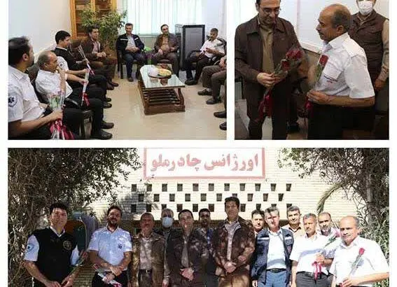 تجلیل از کادر درمان و پرستاران مرکز اورژانس مجتمع معدنی چادرملو
