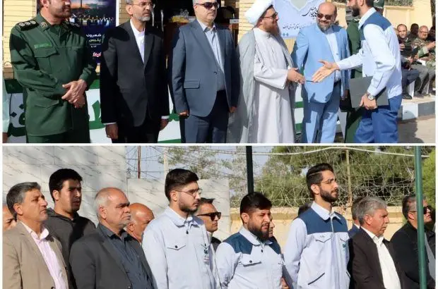 تجلیل از حراست فولاد سنگان به عنوان حراست برتر
