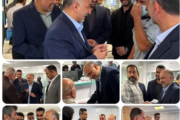 مدیرعامل بیمه دی از شعبه تخصصی بیمه‌های درمان بازدید کرد
