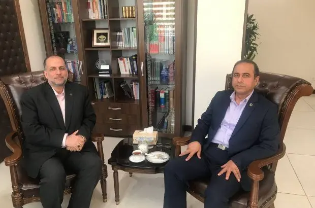 دیدار مدیر عامل صندوق تأمین خسارت های بدنی با دبیرکل سندیکای بیمه گران
