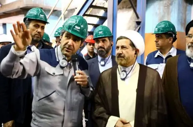 عزم آهنین فولاد سنگان در تحقق شعار سال
