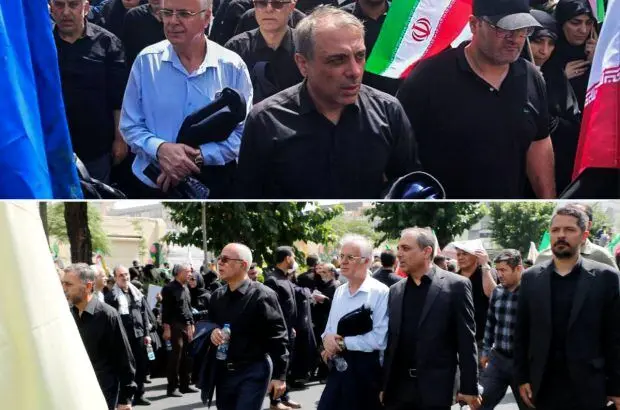 حضور مدیرعامل بیمه حکمت صبا در مراسم تشییع “شهدای اقتدار”
