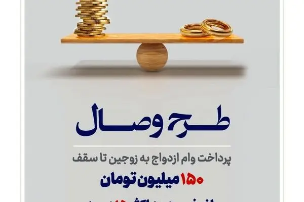 بانک توسعه تعاون از طرح تسهیلاتی «وصال» ویژه زوج‌های جوان رونمایی کرد
