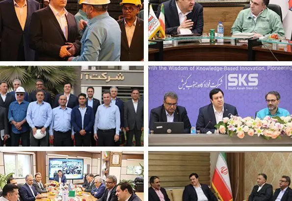 دیدار مدیرعامل بانک ملت با مدیران عامل شرکت های نفتی و فولادی استان هرمزگان
