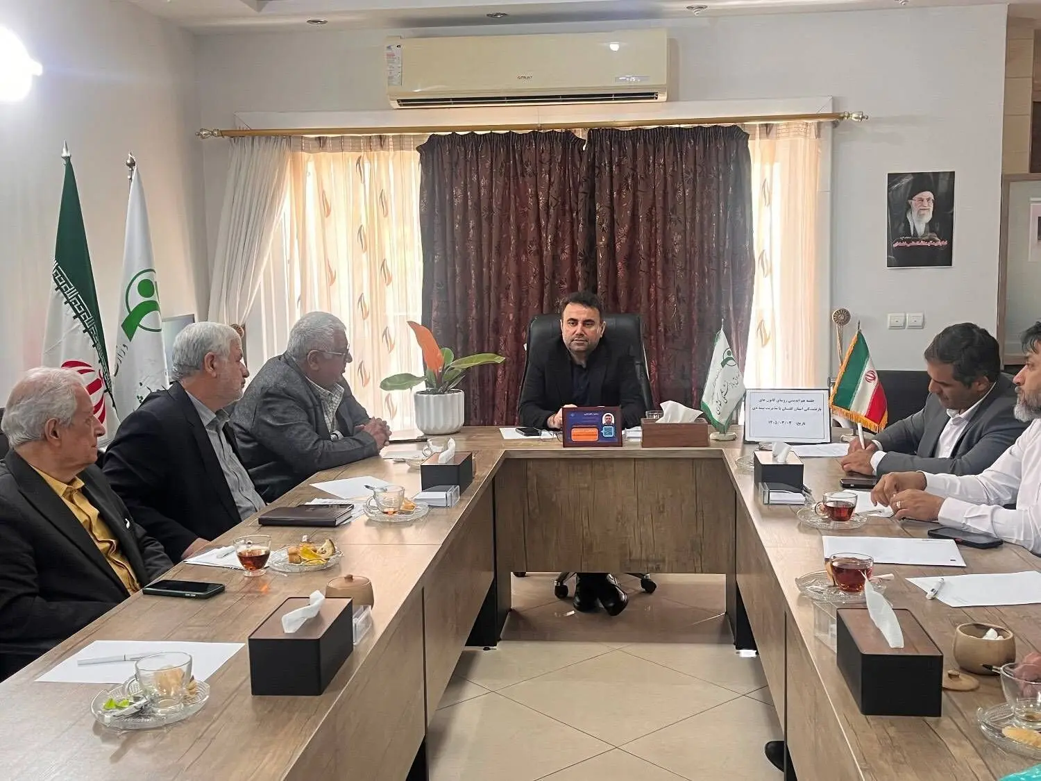 برگزاری نشست مشترک بیمه دی و صندوق بازنشستگی در  گلستان