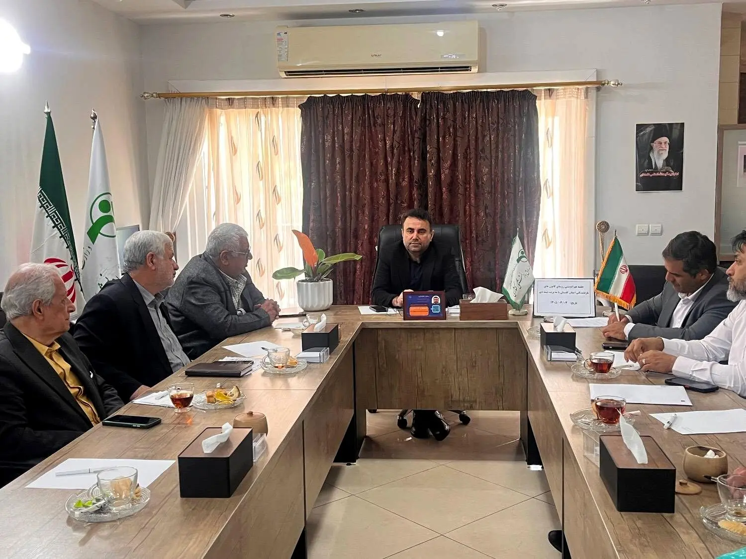 برگزاری نشست مشترک بیمه دی و صندوق بازنشستگی در  گلستان