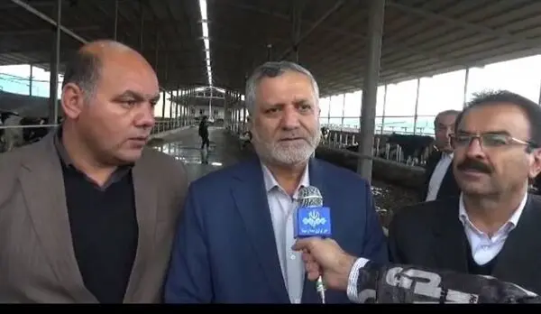 بهره‌برداری از گاوداری ۲هزار رأسی در شهرستان دیواندره با مشارکت بانک کشاورزی
