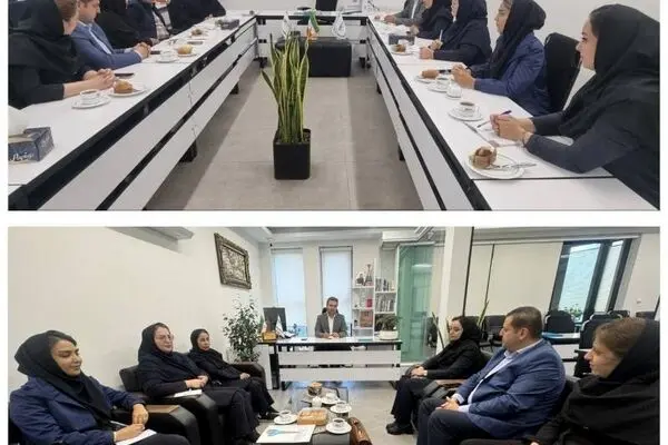 نشست هماهنگی بیمه دی و صندوق بازنشستگان کشوری در استان آذربایجان شرقی