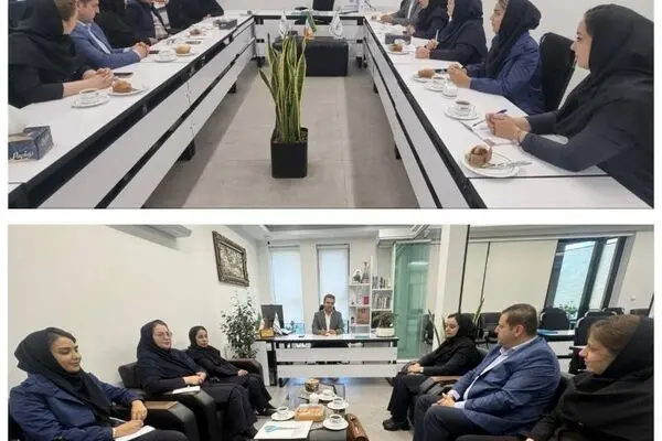 نشست هماهنگی بیمه دی و صندوق بازنشستگان کشوری در استان آذربایجان شرقی