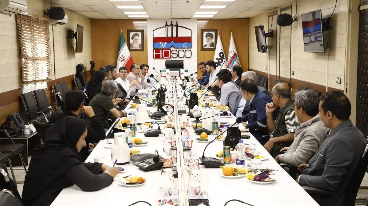 فولاد هرمزگان جنوب میزبان چهارمین نشست کارگروه گندله و آهن اسفنجی آزمایشگاه‌های زنجیره فولاد و معادن کشور
