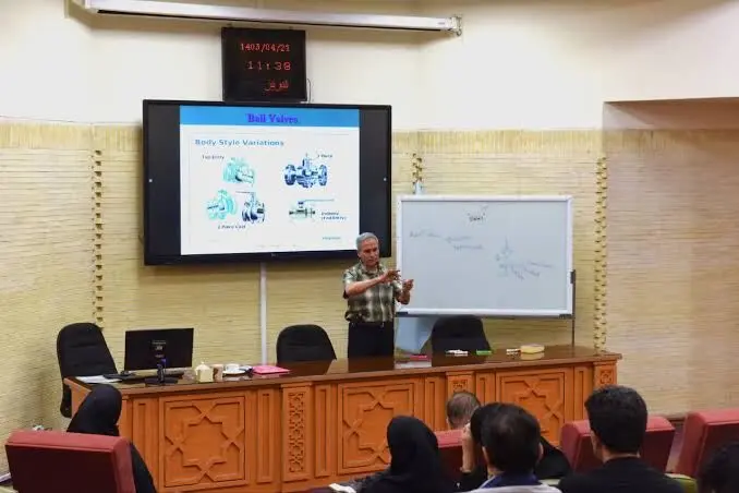 برگزاری دوره آموزشی آشنایی با انواع شیرهای صنعتی و کاربردهای تخصصی آن‌ها در پتروشیمی تبریز
