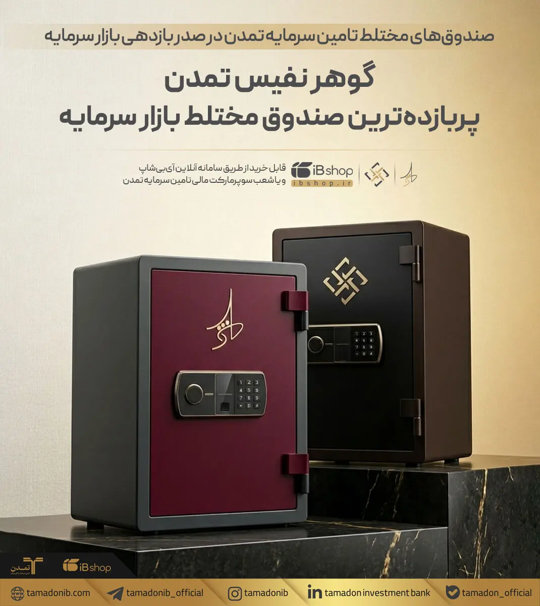 «گوهر نفیس تمدن» پربازده‌ترین صندوق مختلط بازار سرمایه
