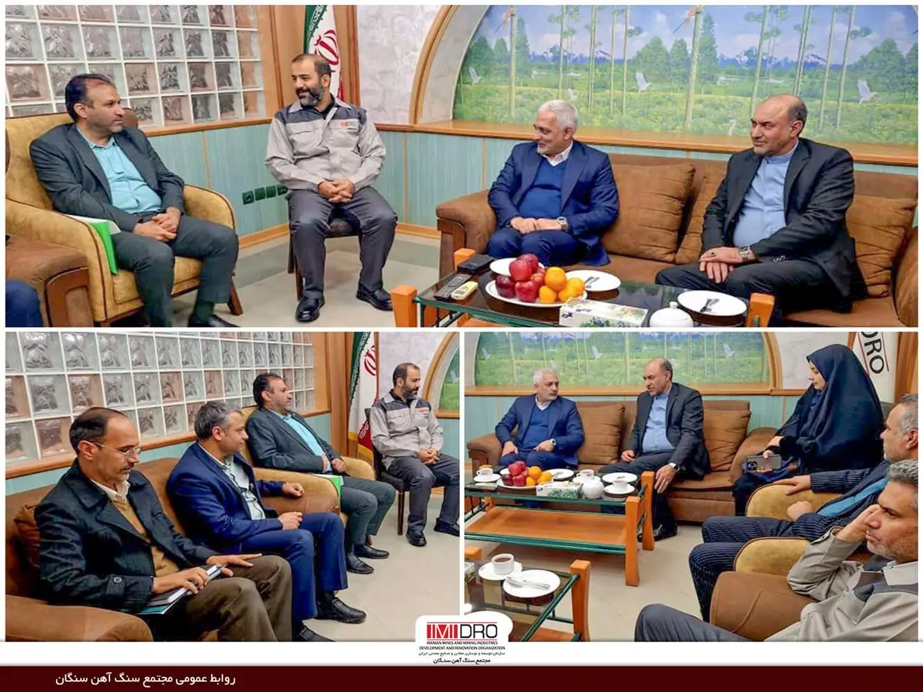 گامی بلند برای توسعه سنگان؛ هم‌افزایی مدیران استانی برای پیشرفت بزرگ‌ترین قطب سنگ آهن کشور
