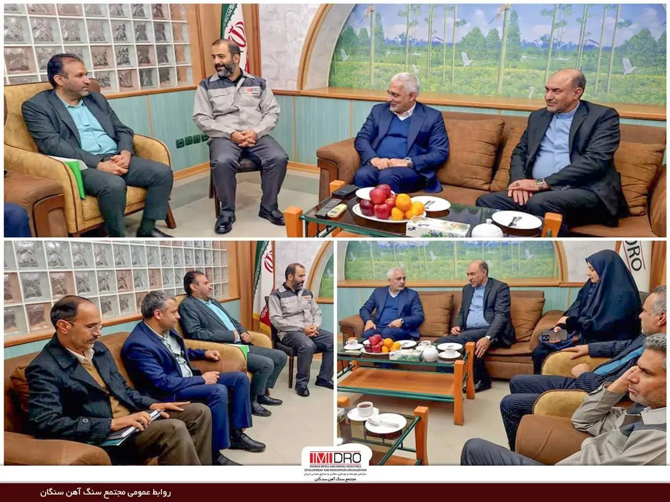 گامی بلند برای توسعه سنگان؛ هم‌افزایی مدیران استانی برای پیشرفت بزرگ‌ترین قطب سنگ آهن کشور
