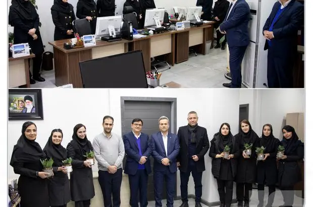 مدیرعامل بیمه سرمد با کارکنان خانم به مناسبت روز زن دیدار کرد
