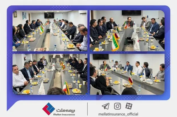 بازدید مدیرعامل بیمه ملت از شعبه شیراز و تاکید بر ارتقای خدمات به مشتریان
