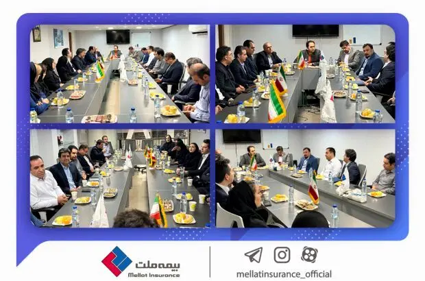 بازدید مدیرعامل بیمه ملت از شعبه شیراز و تاکید بر ارتقای خدمات به مشتریان
