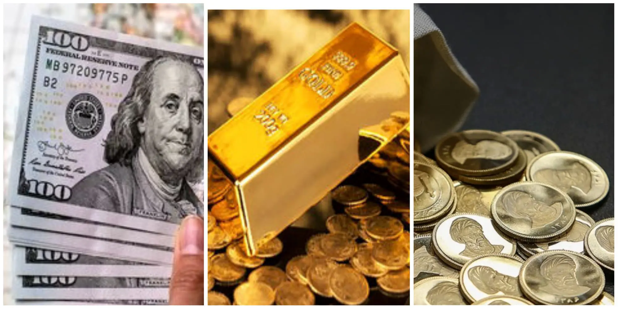 قیمت طلا، سکه و ارز امروز اول تیرماه ۱۴۰۳