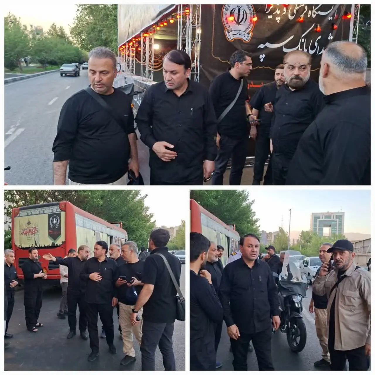 بازدید مدیرعامل بانک سپه از موکب‌های خدمات‌رسان بانک به زائران مراسم وداع و تشییع قائد شهید امت 
