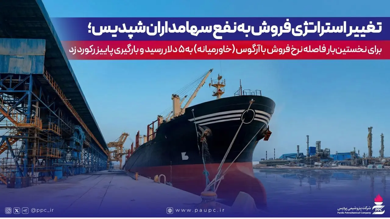 برای نخستین‌بار فاصله نرخ فروش با نرخ آرگوس(خاورمیانه) به ۵ دلار رسید و بارگیری پاییز رکورد زد
