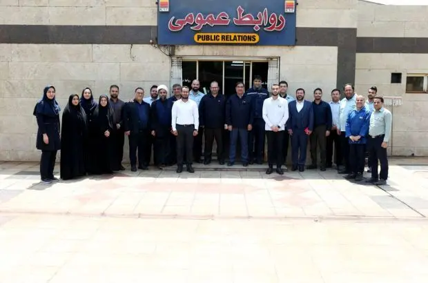 دیدار مدیرعامل فولاد خوزستان با مدیر و کارکنان روابط عمومی
