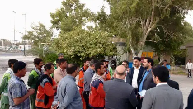 بازدید مدیرعامل سازمان منطقه آزاد کیش از وضعیت شهرک کارگری سحر
