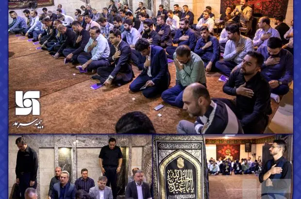 برگزاری زیارت عاشورا به مناسبت سال‌روز شهادت حضرت رقیه (س)
