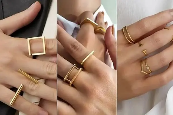 پرفروش‌ ترین انگشترهای طلا زنانه: انتخاب‌ های لوکس