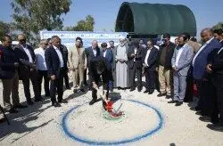 عملیات احداث نخستین کارخانه تولید گاز طبیعی مایع شده در کیش آغاز شد
