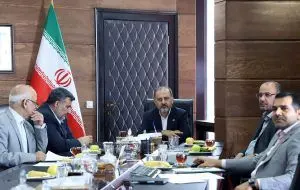 دیدار صمیمانه مدیرعامل و اعضای هیات مدیره «هلدینگ سبا» با مدیرعامل «شرکت سهامی بیمه ایران»