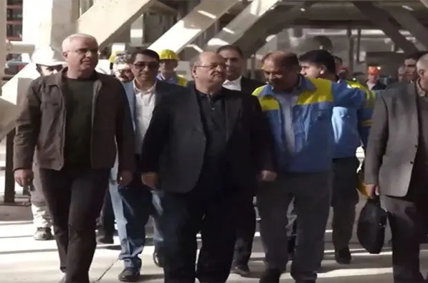 بازدید شریعتمداری از پتروشیمی بوعلی سینا
