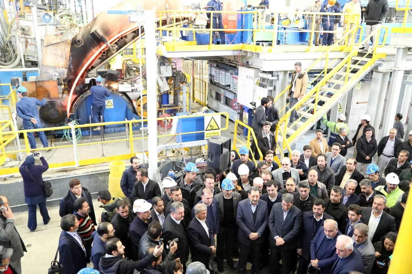 افتتاح 13 طرح بخش معدن و صنایع معدنی به مناسبت دهه فجر
