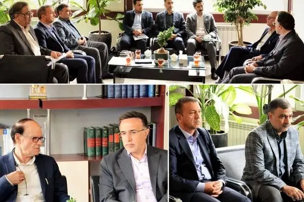 نشست بیمه دی خراسان رضوی و شرکت توزیع برق مشهد با هدف ارتقای سطح خدمات درمانی