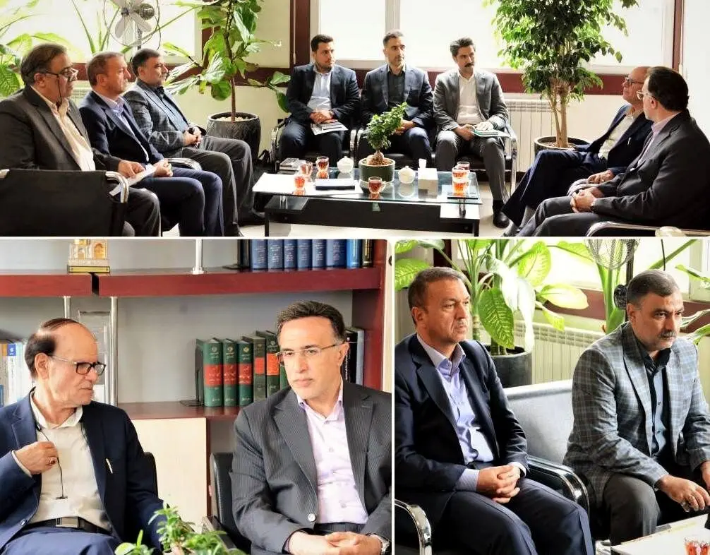 نشست بیمه دی خراسان رضوی و شرکت توزیع برق مشهد با هدف ارتقای سطح خدمات درمانی