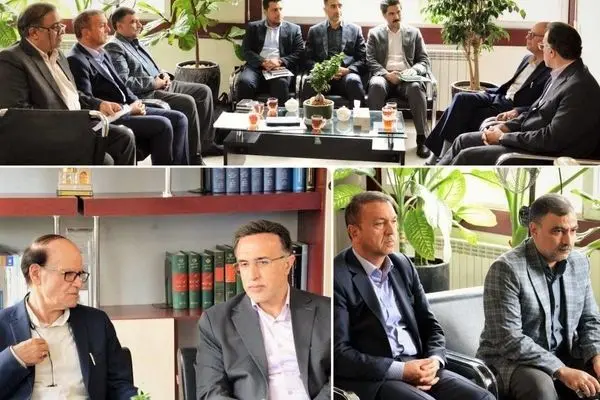 نشست بیمه دی خراسان رضوی و شرکت توزیع برق مشهد با هدف ارتقای سطح خدمات درمانی