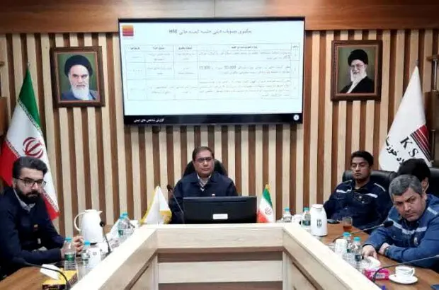 تقدیر از مدیران برتر HSE فولاد خوزستان
