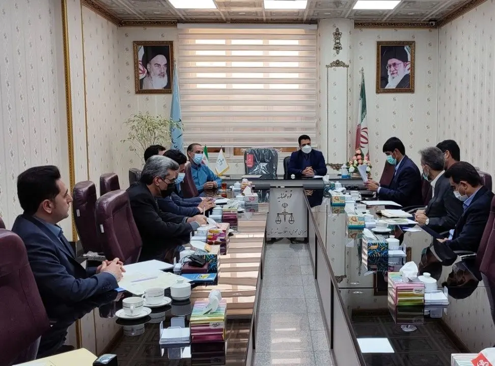 قدردانی دادستان عمومی و انقلاب شهرستان دزفول از شعبه دزفول بیمه پاسارگاد