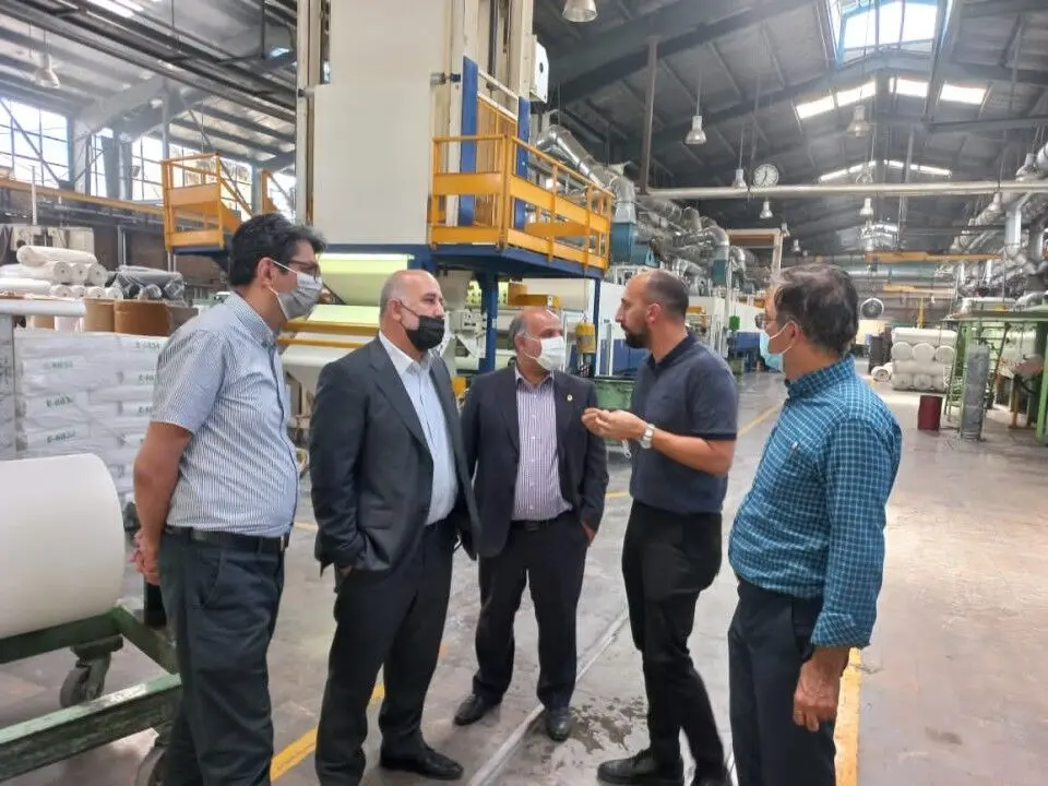 بازدید سرپرست پتروشیمی اروند از شرکت پائین دستی