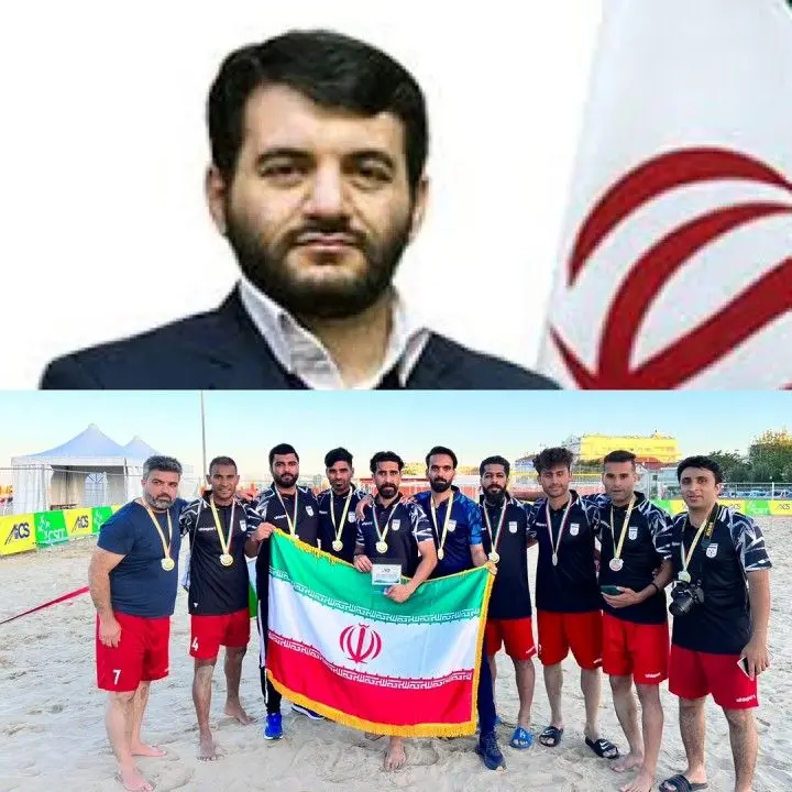 پیام تبریک وزیر تعاون در پی قهرمانی تیم فوتبال ساحلی کارگران فولاد هرمزگان