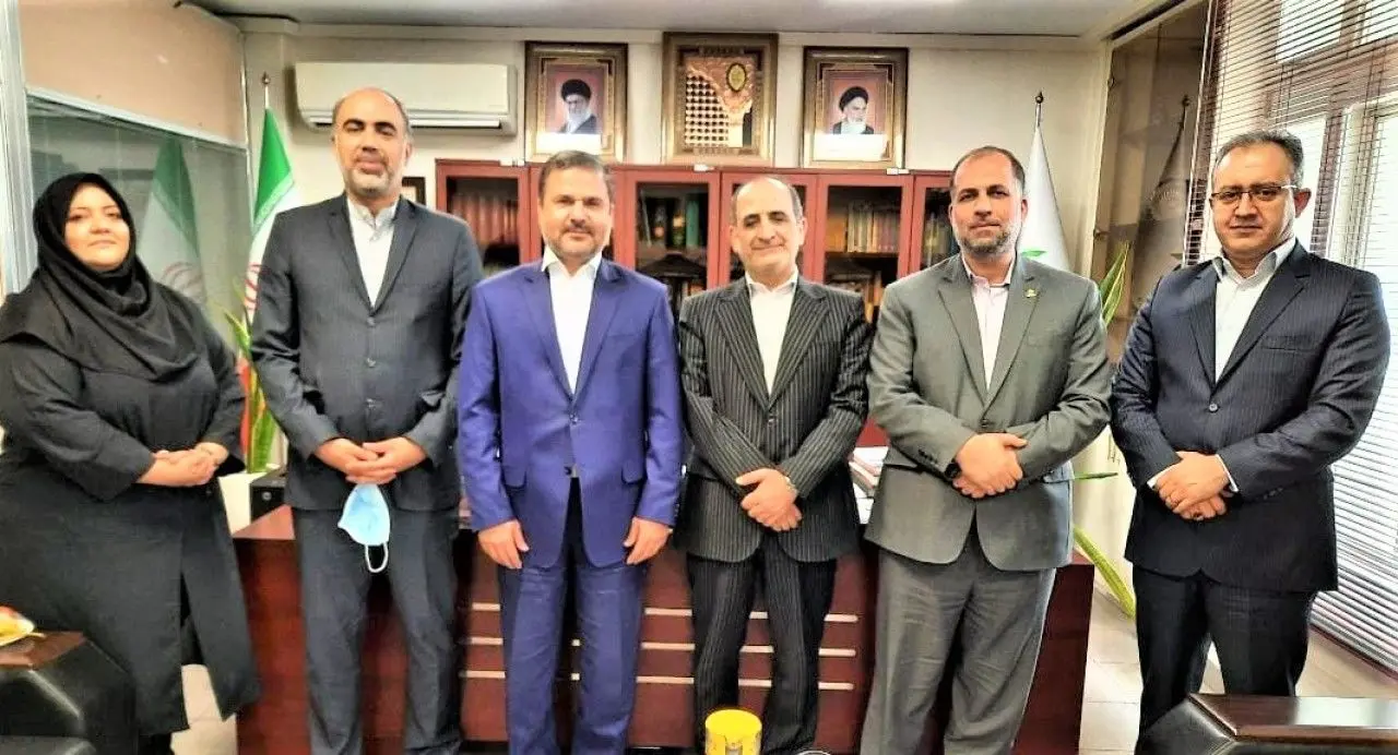 دیدار مدیرعامل و هیات مدیره بیمه ایران با مدیرعامل جدید صندوق تامین خسارتهای بدنی