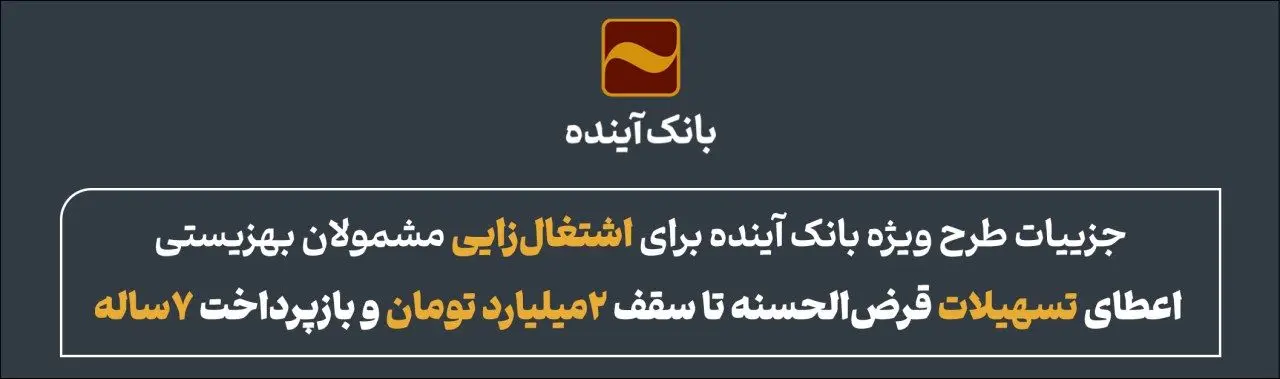 جزییات طرح ویژه بانک آینده برای اشتغال‌زایی مشمولان بهزیستی