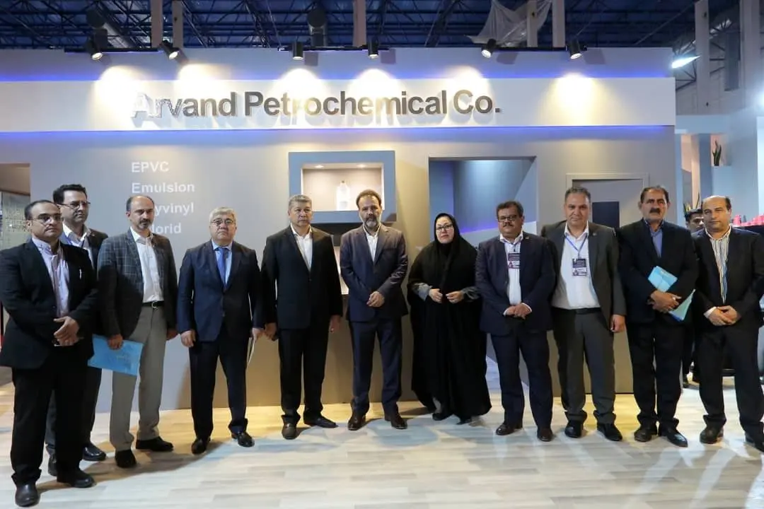 گشایش غرفه پتروشیمی اروند در چهاردهمین نمایشگاه پلاستیک خراسان/ حضور هیات عالیرتبه قرقیزستان در غرفه بزرگترین تولید کنندهی PVC ایران