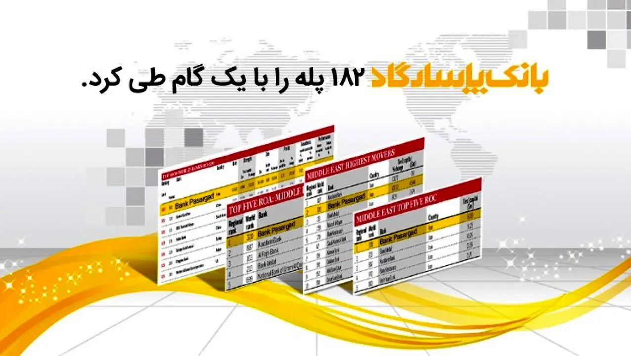 بانک پاسارگاد 182 پله را با یک گام طی کرد