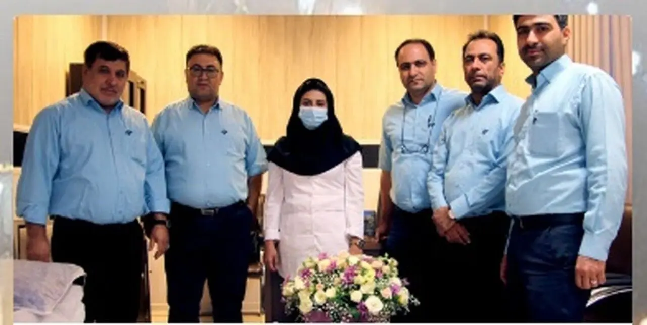 قدردانی از پزشک معتمد مجتمع فولاد غدیر نی‌ریز به مناسبت روز پزشک انجام شد