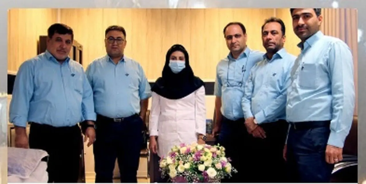 قدردانی از پزشک معتمد مجتمع فولاد غدیر نی‌ریز به مناسبت روز پزشک انجام شد