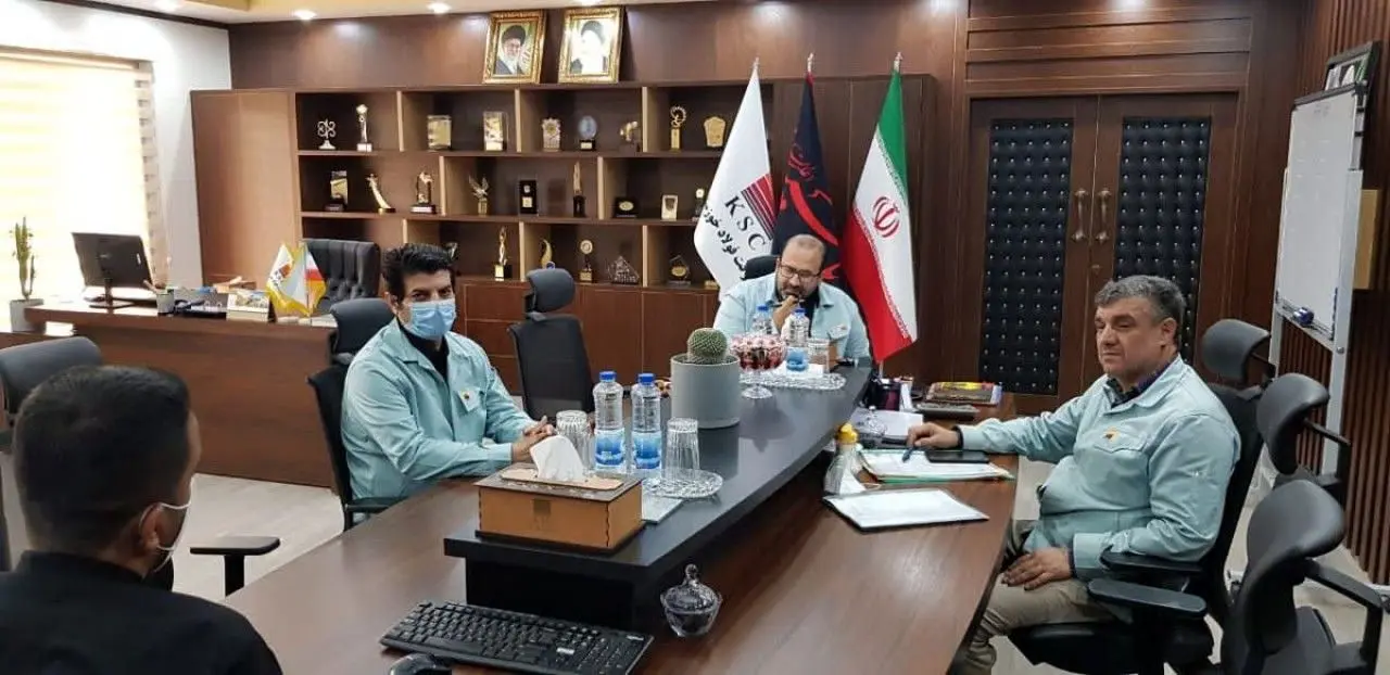 دیدار مدیرعامل با کارکنان شرکت فولاد خوزستان