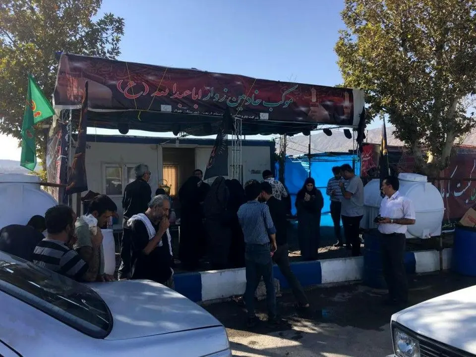 خدمت‌رسانی به ۴ هزار زائر در موکب‌های پتروشیمی ایلام