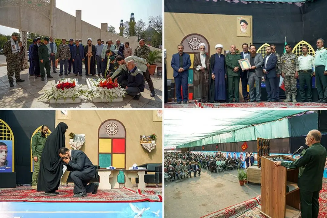 برگزاری بزرگترین صبحگاه فرهنگی رزمی صنعت فولاد کشور در ذوب آهن اصفهان